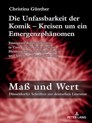cover image of Die Unfassbarkeit der Komik – Kreisen um ein Emergenzphaenomen